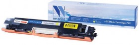 Картридж лазерный NV PRINT (NV-CE312A/729Y) для HP M175nw/CP1025nw/CANON LBP7010C, желтый, ресурс 1000 страниц