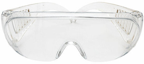 Очки защитные открытые ЕЛАНПЛАСТ "Люцерна", прозрачные, ударопрочный поликарбонат, ОЧК304