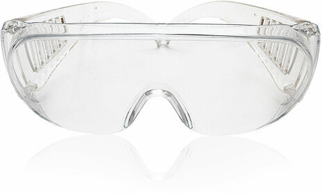 Очки защитные открытые ЕЛАНПЛАСТ "Люцерна", прозрачные, ударопрочный поликарбонат, ОЧК304