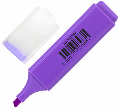 Текстовыделитель BRAUBERG "SPECIAL", ФИОЛЕТОВЫЙ, линия 1-5 мм, 151907