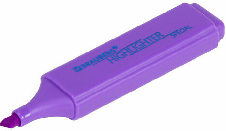 Текстовыделитель BRAUBERG "SPECIAL", ФИОЛЕТОВЫЙ, линия 1-5 мм, 151907