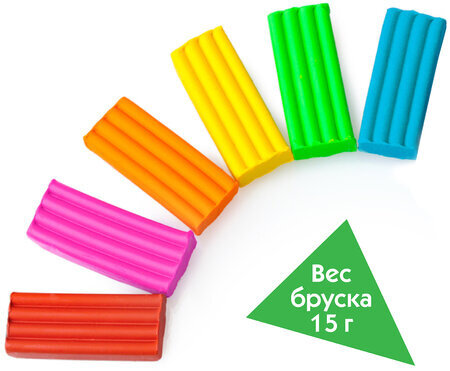 Пластилин классический ПИФАГОР "Веселая такса", 24 цвета, 360 г, СО СТЕКОМ, 106676