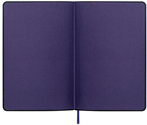 Ежедневник датированный 2024 А5 138x213 мм BRAUBERG "Stylish", под кожу, гибкий, фиолетовый, 114892