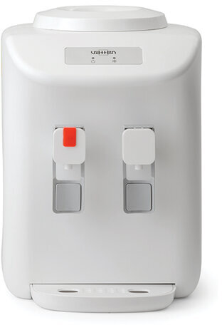 Кулер водонагреватель БЕЗ ОХЛАЖДЕНИЯ, VATTEN D27WF, настольный, 2 крана, белый, 7093