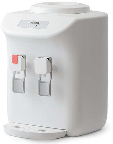 Кулер водонагреватель БЕЗ ОХЛАЖДЕНИЯ, VATTEN D27WF, настольный, 2 крана, белый, 7093