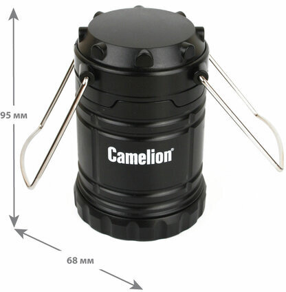 Фонарь туристический CAMELION 3Вт LED, питание 3xAAА (не в комплекте), контейнер и магнит, LED5632