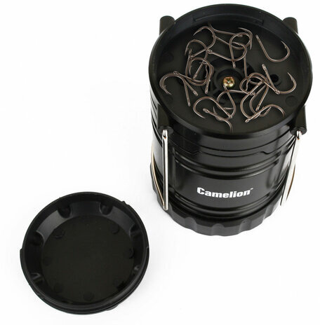 Фонарь туристический CAMELION 3Вт LED, питание 3xAAА (не в комплекте), контейнер и магнит, LED5632