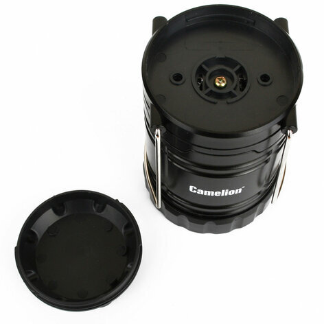 Фонарь туристический CAMELION 3Вт LED, питание 3xAAА (не в комплекте), контейнер и магнит, LED5632