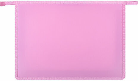 Папка для тетрадей ПИФАГОР А4, 1 отделение, картон/пластик, на молнии, "Yummy Cupcake", 271442