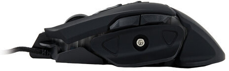 Мышь проводная игровая SONNEN Q10, 7 кнопок, 6400 dpi, LED-подсветка, черная, 513522