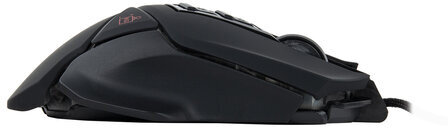 Мышь проводная игровая SONNEN Q10, 7 кнопок, 6400 dpi, LED-подсветка, черная, 513522