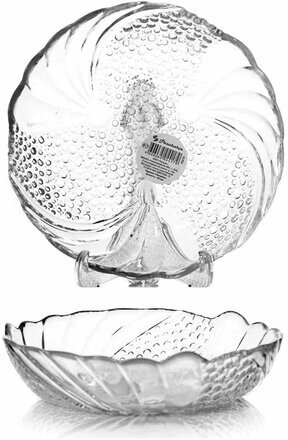Тарелка глубокая, 160 мм, стекло, PASABAHCE "ПАПИЙОН", 10275СЛ1