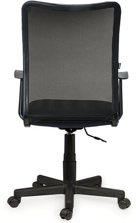 Кресло BRABIX "Spring MG-307", с подлокотниками, черное TW, 531406