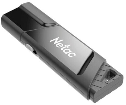 Флеш-диск 64GB NETAC U336, USB 3.0, черный, NT03U336S-064G-30BK