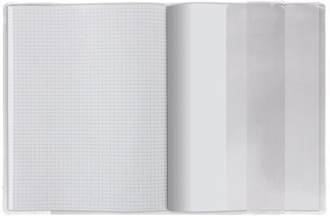 Обложка ПВХ для учебника издательства Титул, английский язык Биболетовой, ПИФАГОР, универсальная, 120 мкм, 286х550 мм, 227491