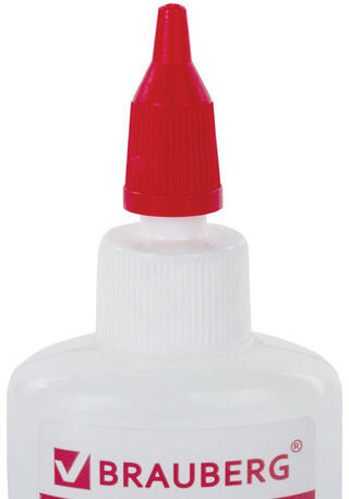 Клей канцелярский BRAUBERG-СУПЕР (для бумаги, картона, дерева), 85 г, 228419