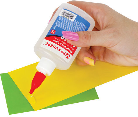 Клей канцелярский BRAUBERG-СУПЕР (для бумаги, картона, дерева), 85 г, 228419
