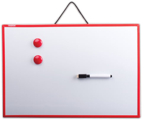 Доска магнитно-маркерная 30х45 см, ГАРАНТИЯ 10 ЛЕТ, ПИФАГОР, 231719