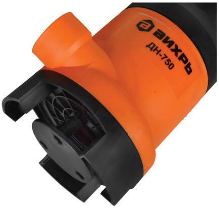 Дренажный насос для грязной воды ВИХРЬ ДН-750, 750 Вт, 255 л/мин, погружной, 68/2/2