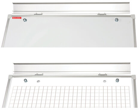 Доска-флипчарт магнитно-маркерная 70х100 см, ГАРАНТИЯ 10 ЛЕТ, РОССИЯ, BRAUBERG Стандарт, 235526