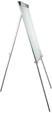 Доска-флипчарт магнитно-маркерная 70х100 см, ГАРАНТИЯ 10 ЛЕТ, РОССИЯ, BRAUBERG Стандарт, 235526