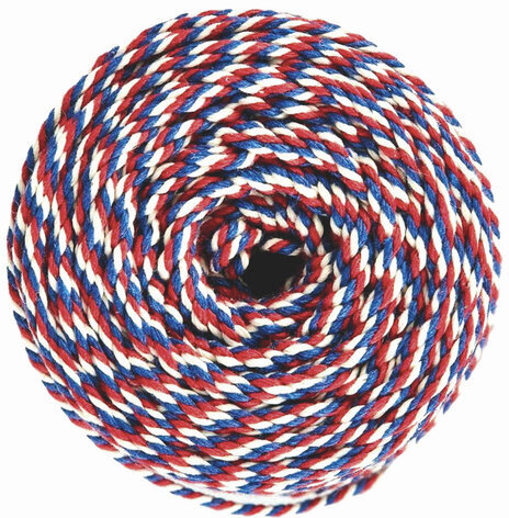 Нить хлопчатобумажная для прошивки документов, ТРИКОЛОР, диаметр 1,6 мм, длина 120 м, сменный блок, BRAUBERG, 601814