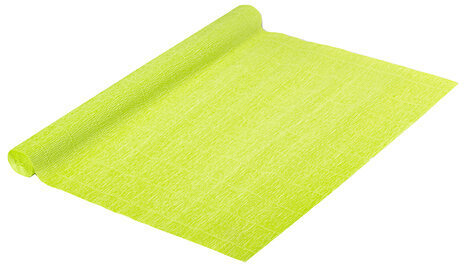 Бумага гофрированная/креповая (ИТАЛИЯ) 180 г/м2, 50х250 см, салатовая (558), BRAUBERG FIORE, 112613