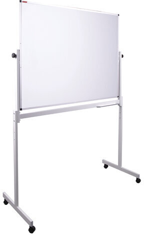 Доска магнитно-маркерная НА СТЕНДЕ 90х120 см, 2-сторонняя, BRAUBERG, 238140