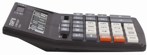 Калькулятор настольный STAFF PLUS STF-333 (200x154 мм), 14 разрядов, двойное питание, 250416