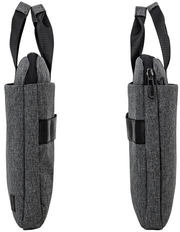 Сумка-портфель BRAUBERG "Ultra" с отделением для ноутбука 15,6", темно-серая, 28х39х3 см, 270834