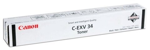 Тонер CANON (C-EXV34BK) iR C9060/C9065/C9070, черный, оригинальный, ресурс 23000 страниц, 3782B002
