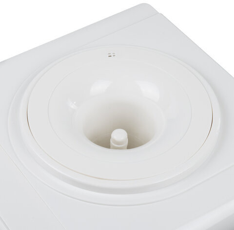 Кулер для воды SONNEN FSE-02Wc, напольный, НАГРЕВ/ОХЛАЖДЕНИЕ ЭЛЕКТРОННОЕ, шкаф, 2 крана, белый, 456167