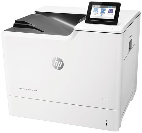 Принтер лазерный ЦВЕТНОЙ HP Color LJ Enterprise M653dn А4, 56 стр./мин, 120 000 стр./мес., ДУПЛЕКС, сетевая карта, J8A04A