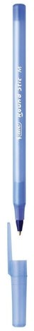 Ручка шариковая BIC "Round Stic", СИНЯЯ, корпус голубой, узел 1 мм, линия письма 0,32 мм, С ШТРИХКОДОМ, 934598
