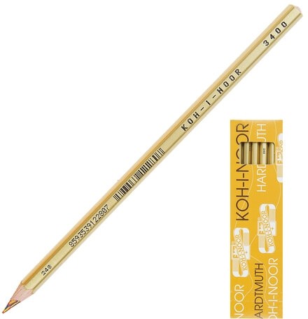 Карандаш с многоцветным грифелем KOH-I-NOOR, 1 шт., "Aristochrom", 3,8 мм, заточенный, 3400000002KD