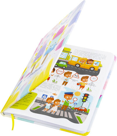 Дневник 1-4 класс 48 л., кожзам (твердая с поролоном), печать, наклейки, ЮНЛАНДИЯ, "Мороженки", 106219