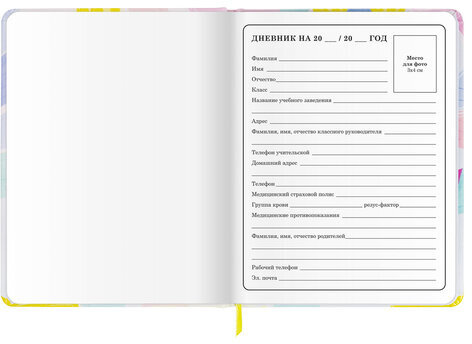 Дневник 1-4 класс 48 л., кожзам (твердая с поролоном), печать, наклейки, ЮНЛАНДИЯ, "Мороженки", 106219