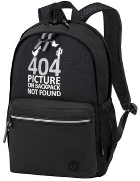 Рюкзак BRAUBERG FASHION CITY универсальный, 2 отделения, Not found, черный, 46х31х15 см, 272571