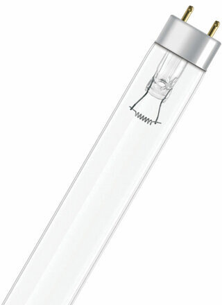 Лампа БАКТЕРИЦИДНАЯ ультрафиолетовая LEDVANCE TIBERA UVC, 15 Вт, G13, трубка 45 см, 99201, 4058075499201