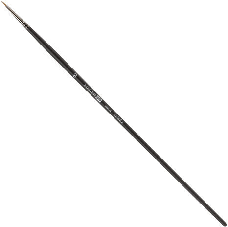 Кисть художественная проф. BRAUBERG ART CLASSIC, колонок, круглая, № 00, длинная ручка, 200920