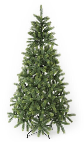 Ель новогодняя искусственная "Premium" 180 см, литой ПЭТ, зеленая, ЗОЛОТАЯ СКАЗКА, 591311