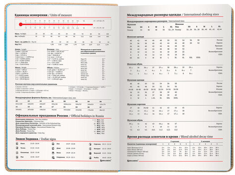 Ежедневник недатированный А5 (138х213 мм), BRAUBERG "AIM", под кожу, 136 л., бежевый, 113420