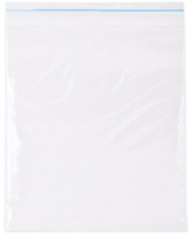 Пакеты с замком &quot;зиплок&quot; (гриппер), КОМПЛЕКТ 100 шт., 200х250 мм, ПВД, 35 мкм, PEZ014P