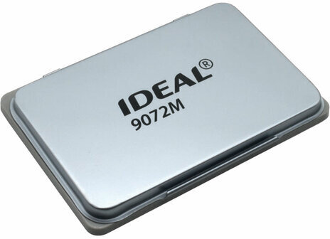 Штемпельная подушка TRODAT IDEAL 9072М, 110х70 мм, металлический корпус, НЕОКРАШЕННАЯ, 190568