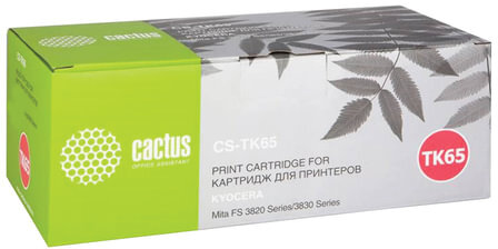 Тонер-картридж CACTUS (CS-TK65) для KYOCERA FS-3820/3830, ресурс 18000 стр.