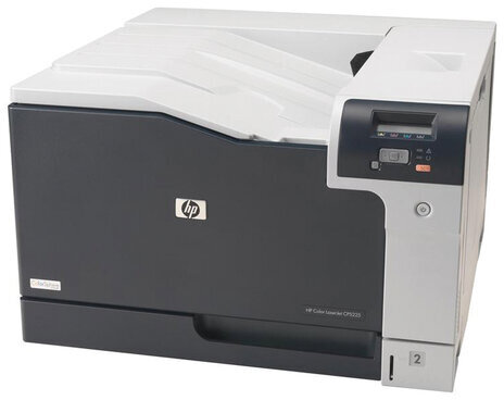 Принтер лазерный ЦВЕТНОЙ HP Color LJProfessional CP5225dn А3, 20 стр./мин, 75000 стр./мес., ДУПЛЕКС, сетевая карта, CE712A