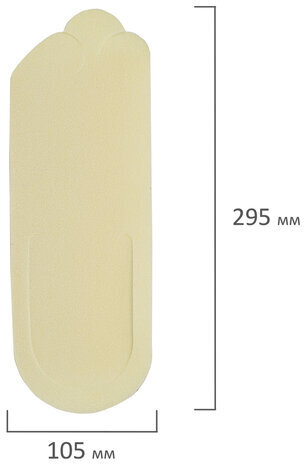 Тапочки-вьетнамки одноразовые белые, КОМПЛЕКТ 25 пар/уп., 43 размер, ЧИСТОВЬЕ, 02-779