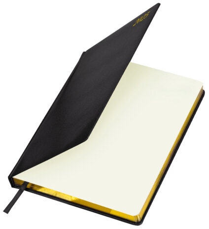 Еженедельник датированный 2025, 210х297 мм, А4, BRAUBERG "Iguana", под кожу, черный, 115947