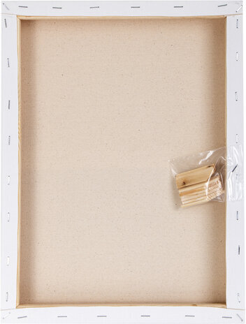 Холст 3D на подрамнике BRAUBERG ART CLASSIC 30х40см, 440г/м, грунт, 100% хлопок мелкое зерно, 191663