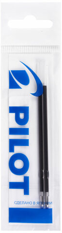 Стержень шариковый с ушками PILOT 98 мм, линия 0,22 мм, КОМПЛЕКТ 2 ШТУКИ, СИНИЙ, узел 0,7 мм, RFNS-GG-F